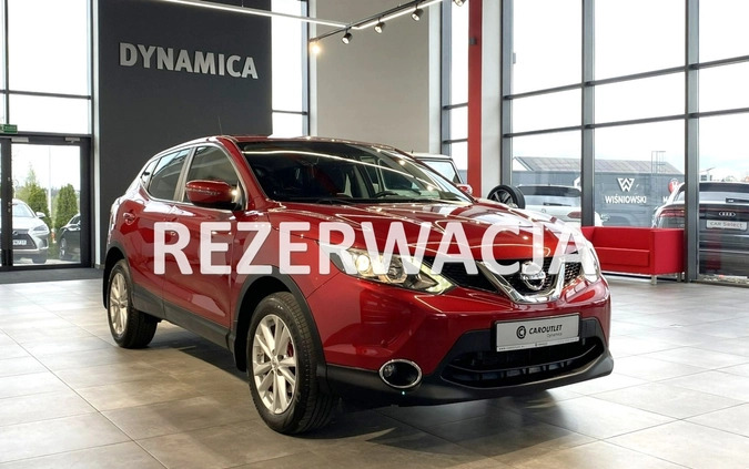 małopolskie Nissan Qashqai cena 50900 przebieg: 116900, rok produkcji 2015 z Łęczna